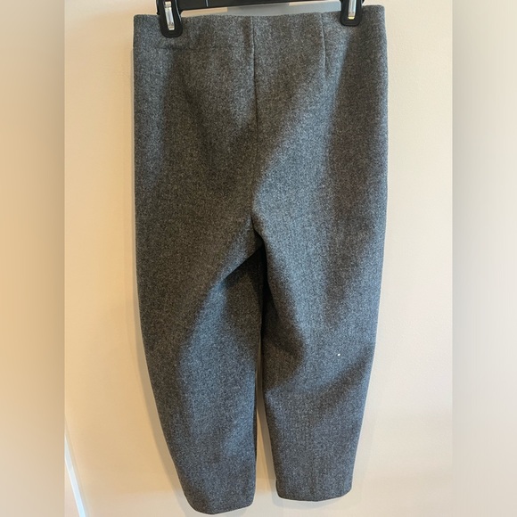 Oak & Fort High Waisted Wool Like Ankle Pant - Picture 5 of 11